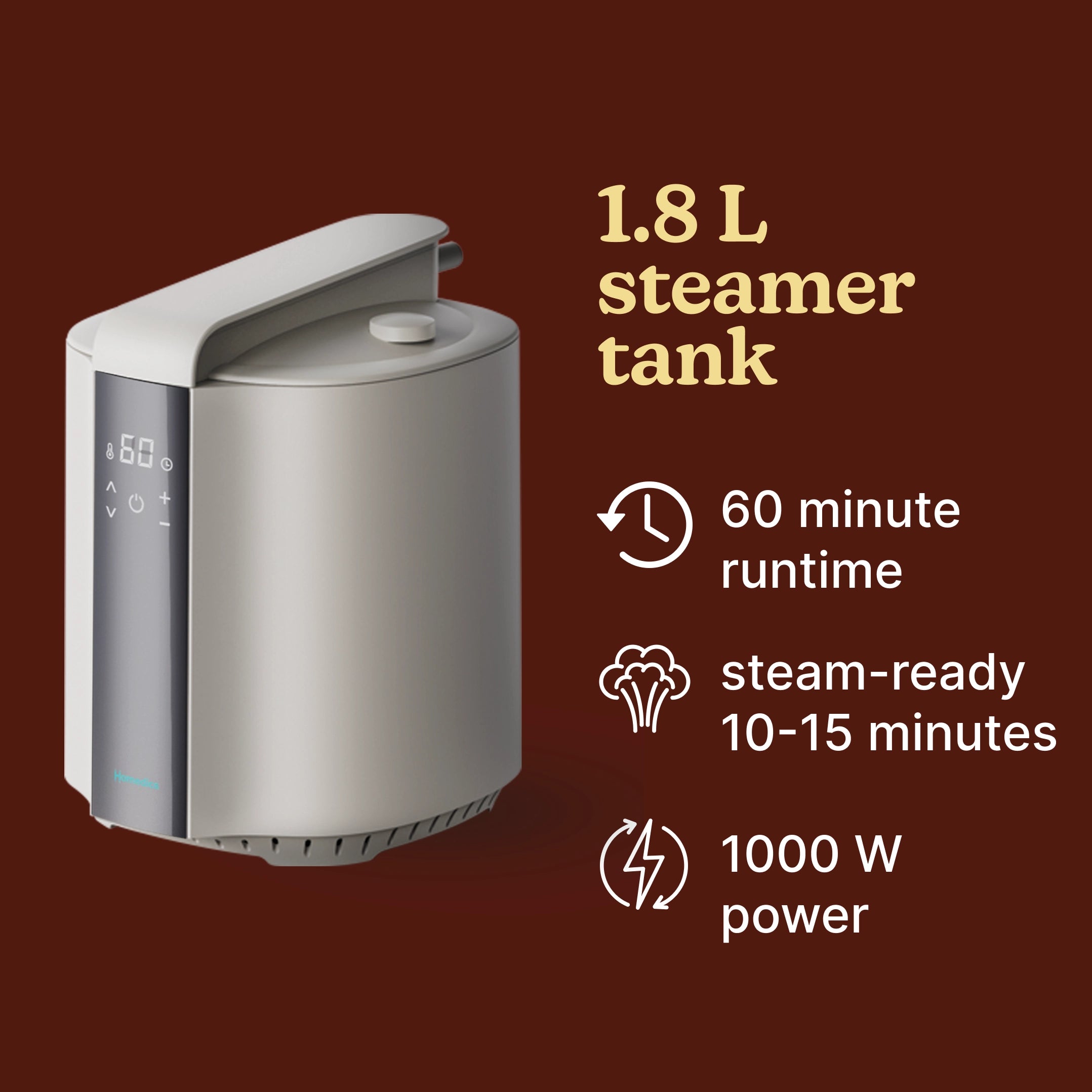 Homedics® Premium Steam Sauna - Image 5