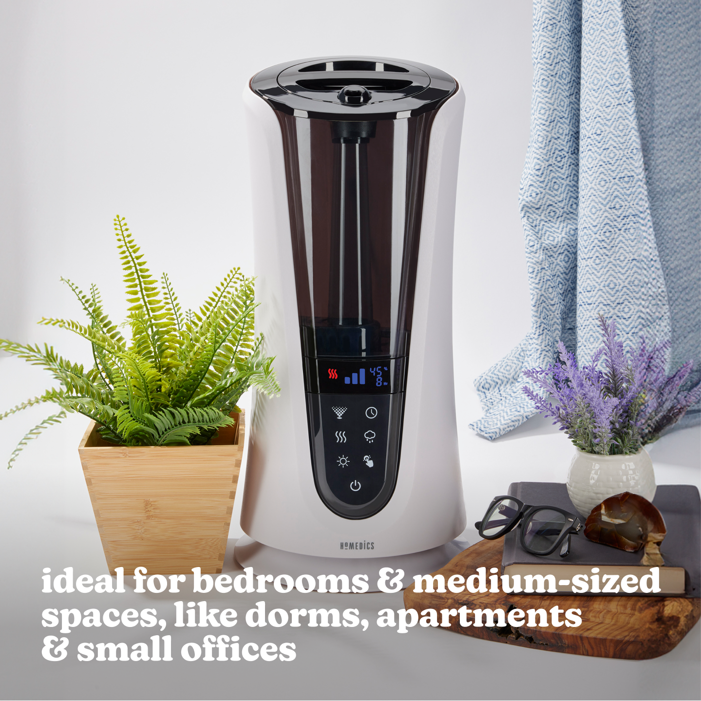 TotalComfort Deluxe Warm & Cool Mist Ultrasonic Humidifier - Image 6