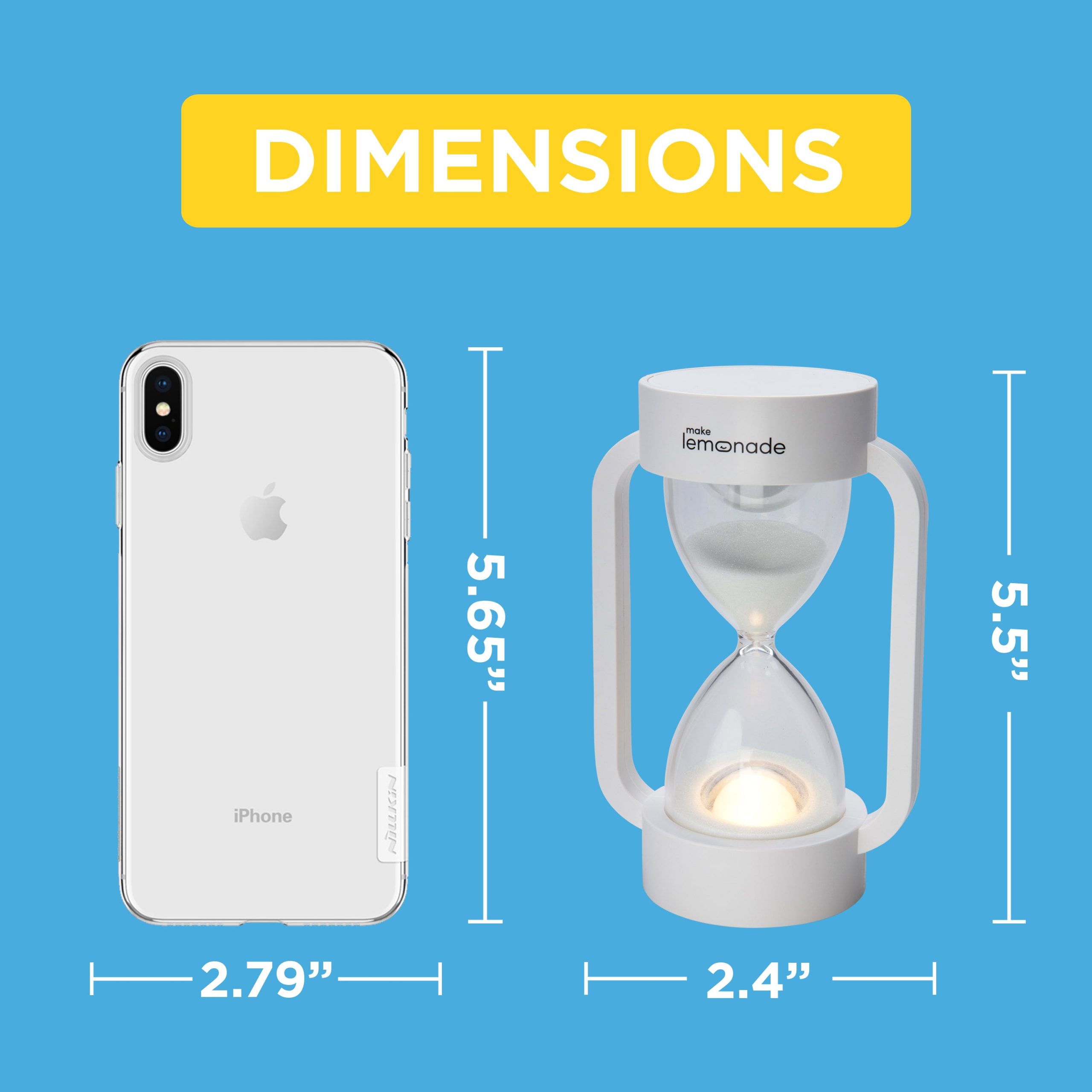 Make Lemonade Hourglass Nightlight - Image 3