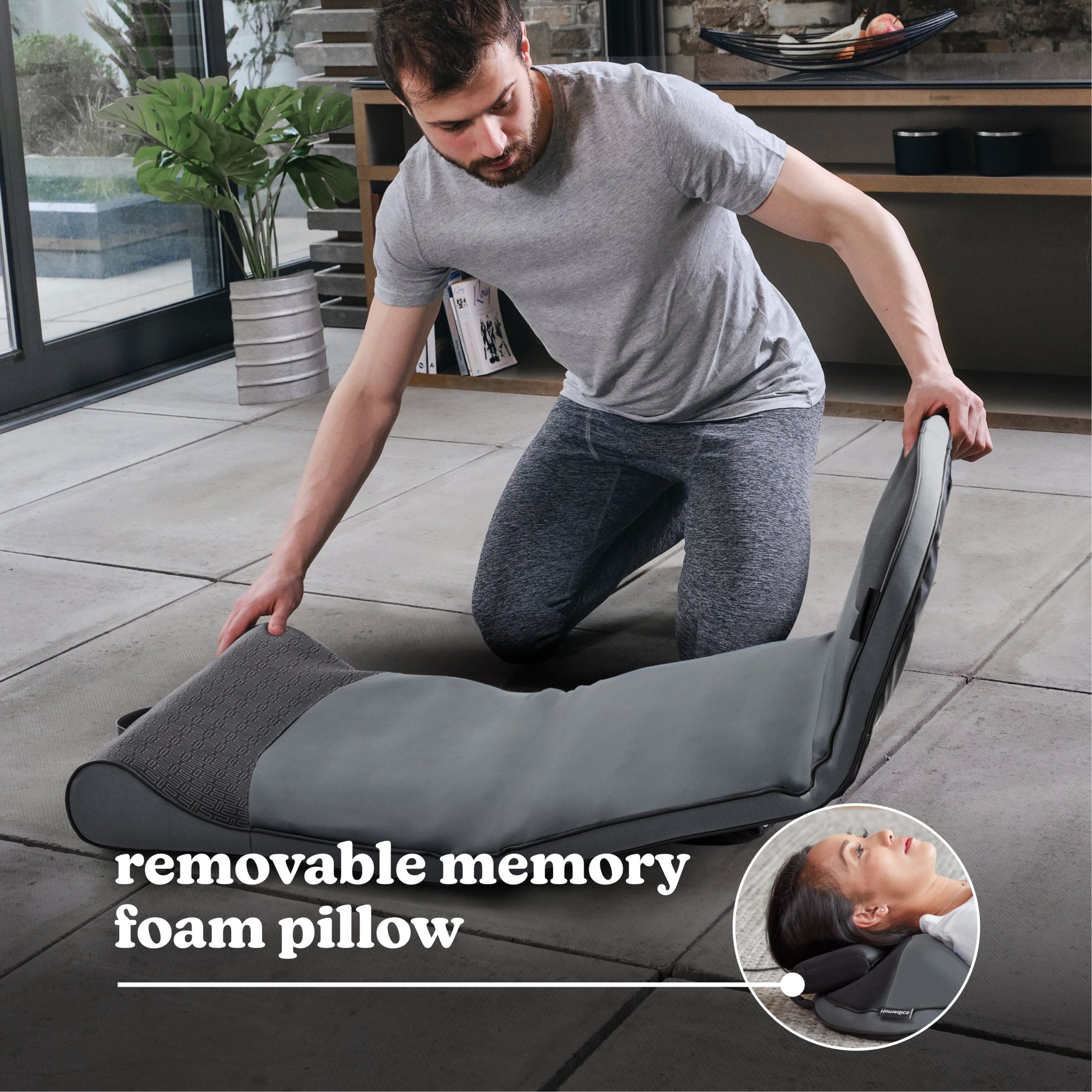 Body Flex Back Stretching Mat with Heat - Image 7