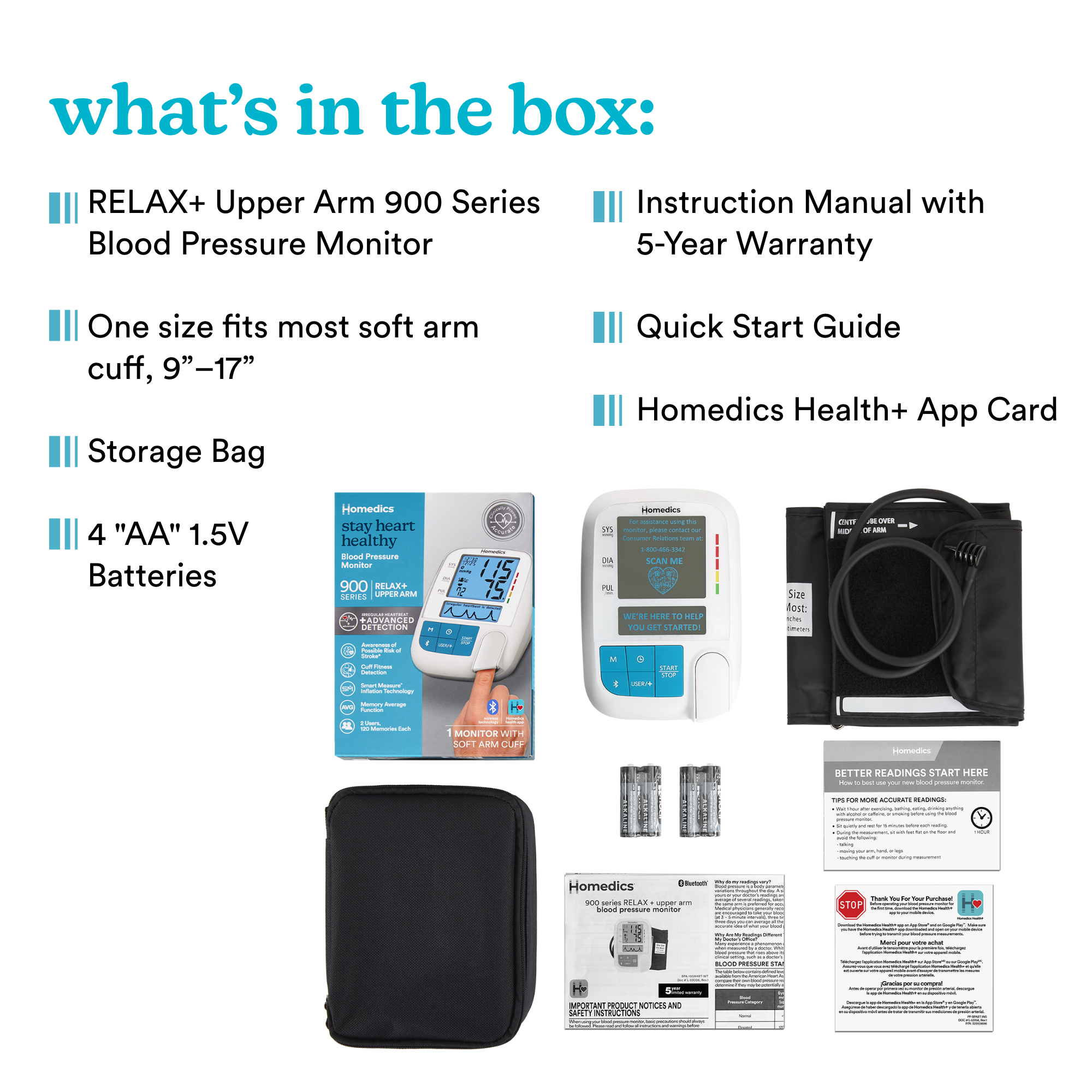 Relax+ Upper Arm 900 Series Blood Pressure Monitor - Image 7