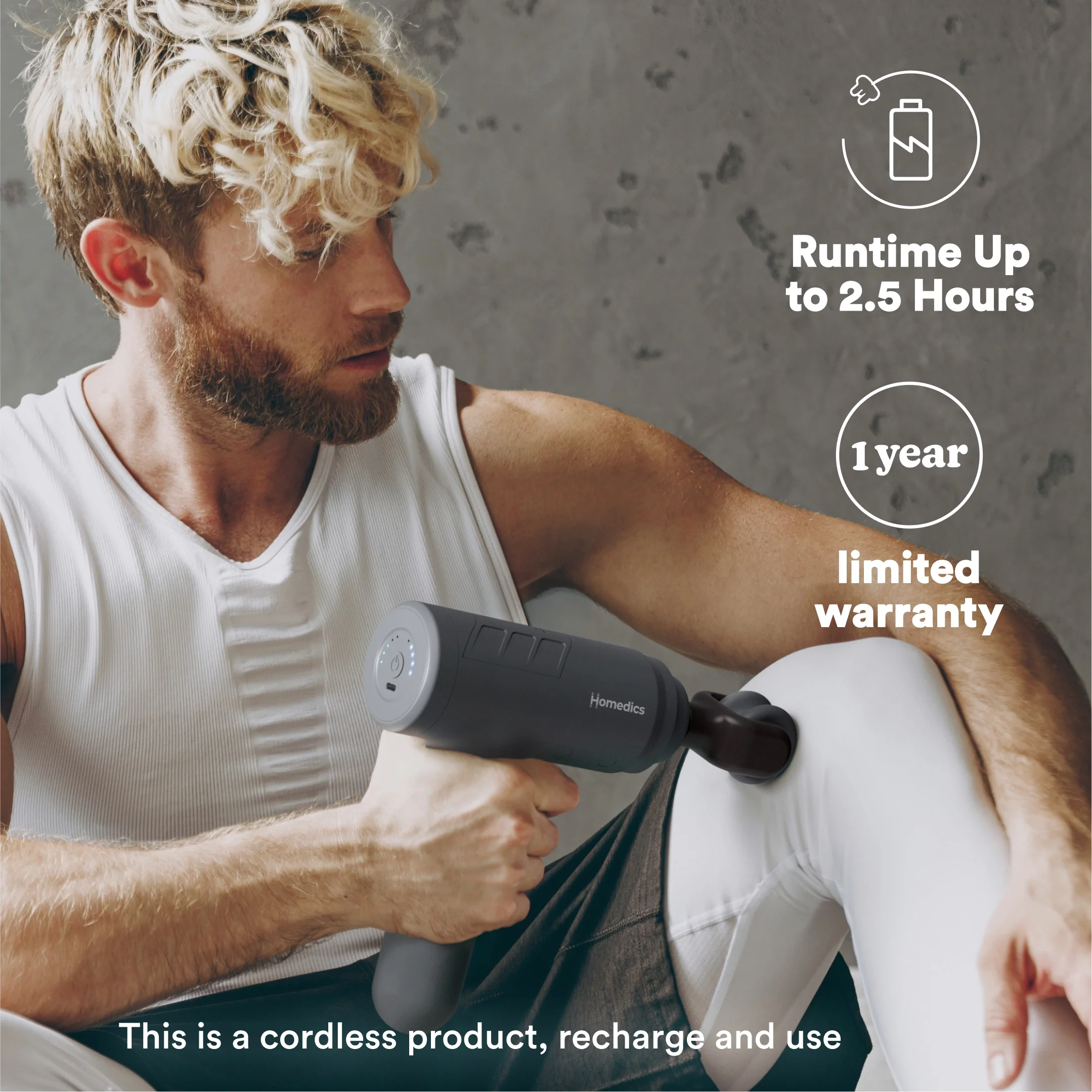 Homedics Therapist Select Prime Percussion Massager - Image 4