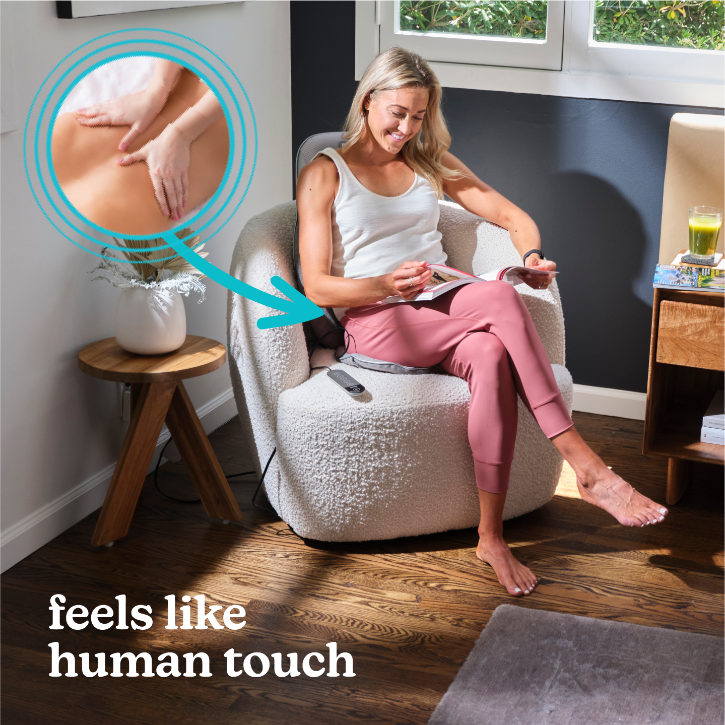 Shiatsu + Kneading & Vibration Massage Cushion with Heat - Image 6