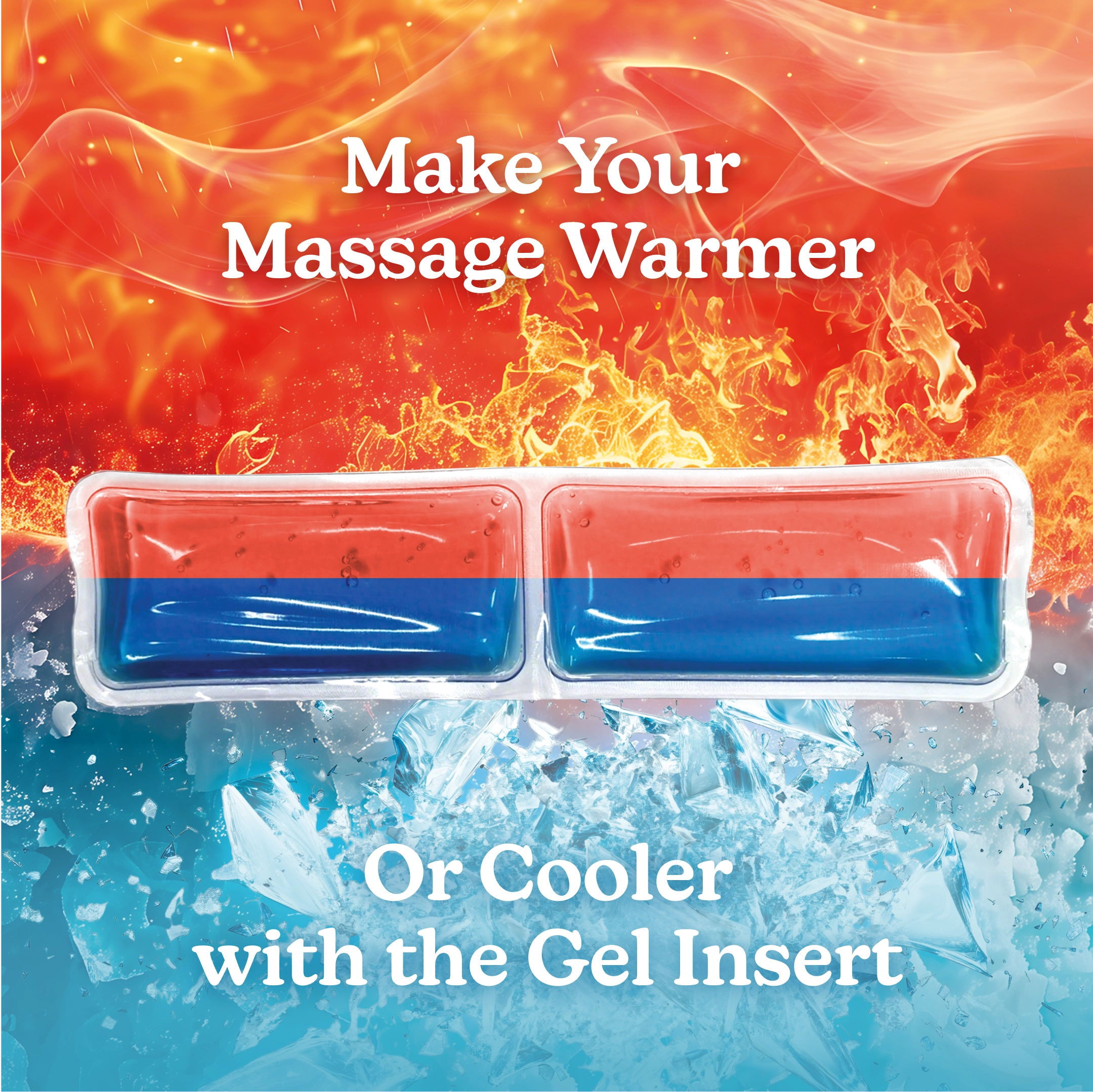 ModMassage All-Body Massage Pillow with Interchangeable Attachments and Hot/Cold Gel Pack - Image 9