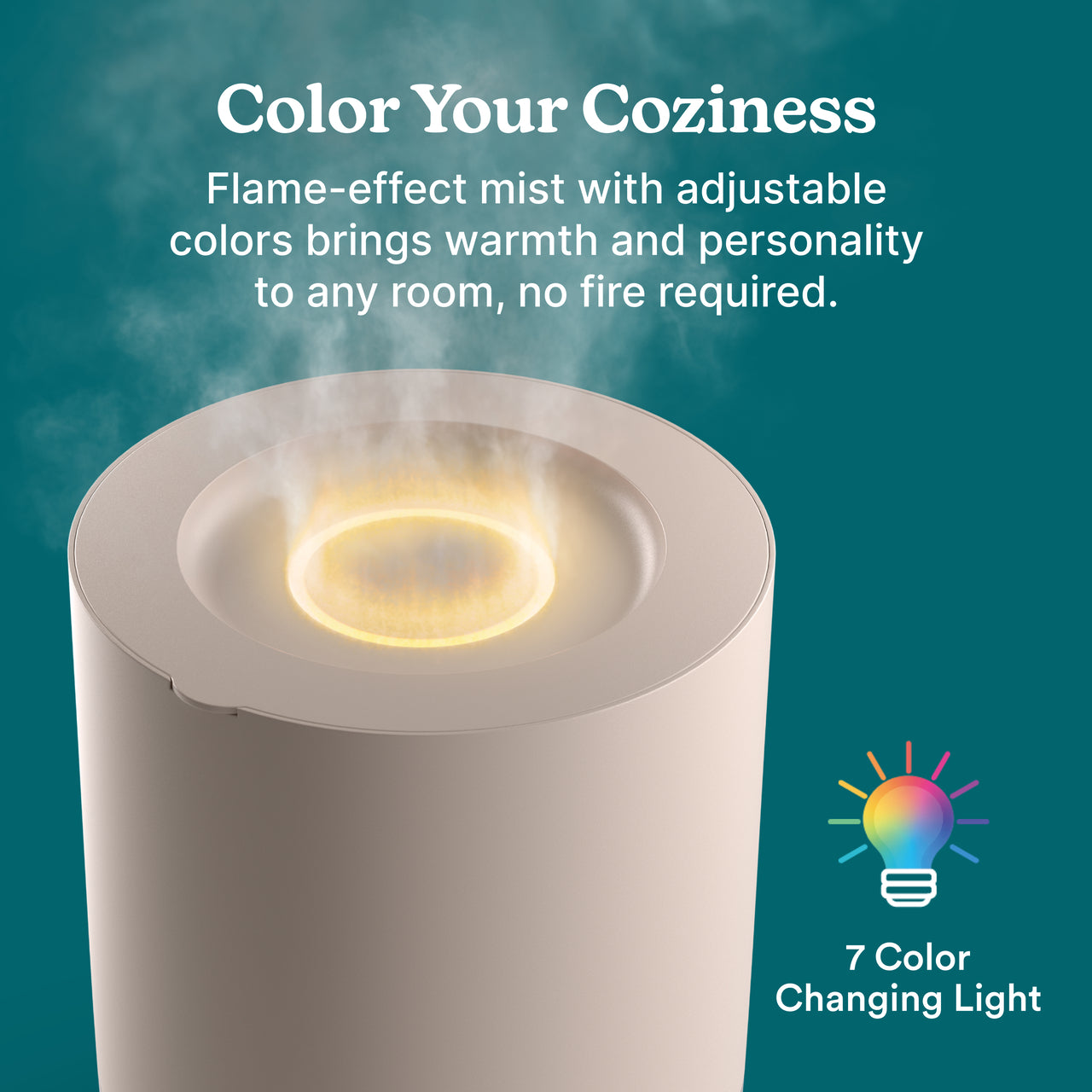 Deluxe Fireside Ultrasonic Humidifier - Image 3